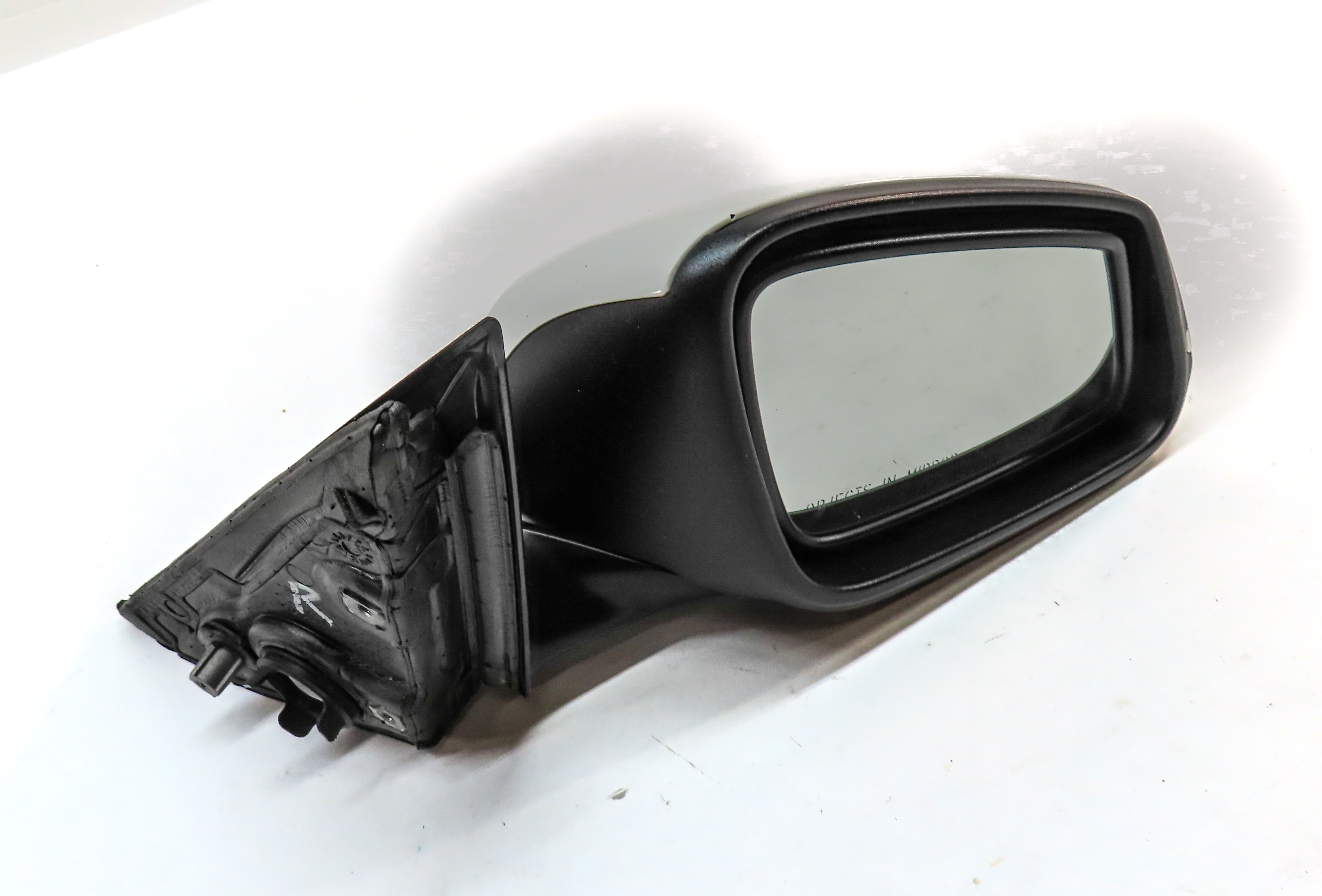 12-13 BMW 328i 335i (F30) SEDAN RIGHT P-FOLD AUTO DIM MEMORY DOOR MIRROR (White) — exact item pictured